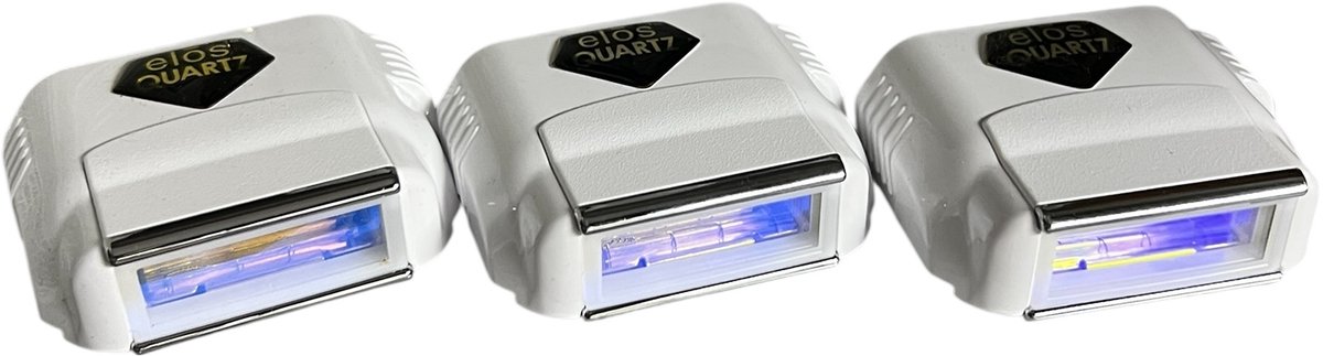 3 stuks Iluminage Reserve IPL Vervangende IPL lamp voor Iluminage Touch Modellen.