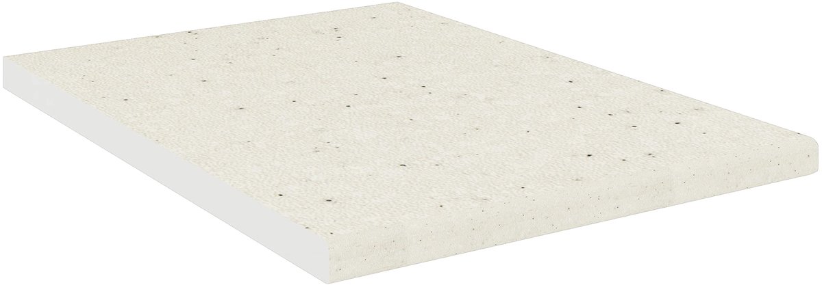 SnelShoppen - Werkblad Keukenwerkblad 60 cm - Onderhoudsvriendelijk Keukenmeubel - Wit - 28 mm Dikte - Perfect voor Keuken, Eetkamer en DIY Projecten