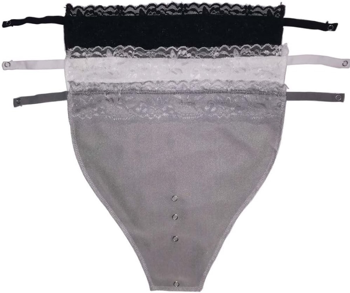 Overmaatse Dames Camisole met Kanten Clip-on Inzetstuk en Modesty Paneel voor Plus Size C D E F Cup