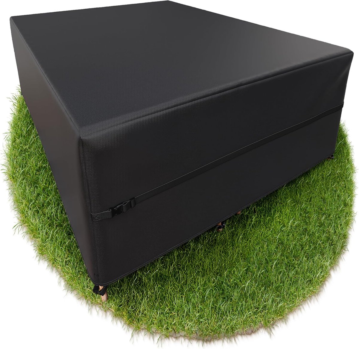 SnelShoppen - Tuinmeubelhoes 250x210x90 cm - 100% Waterdichte Bescherming - Winterbestendig en UV-Bestendig - Scheurvaste Polyester Cover voor Tuinset
