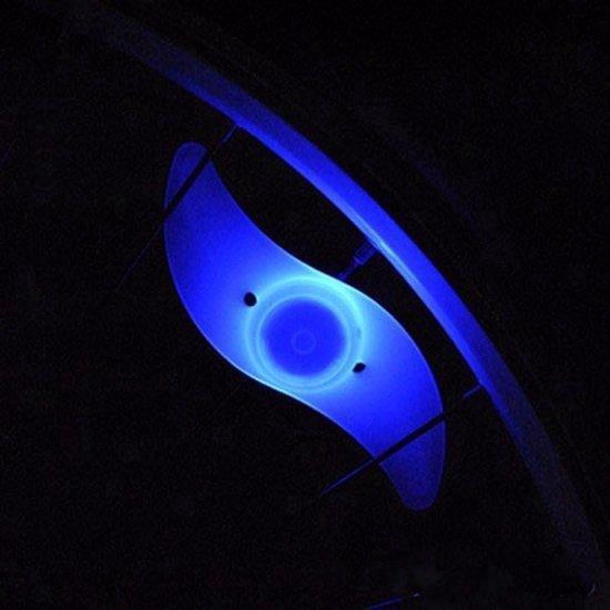 SnelShoppen - Spoke lights - Fietsverlichting - LED Wielverlichting - Kinderen - Blauw Licht - Zichtbaar in Verkeer - Feestelijke Fietslampen