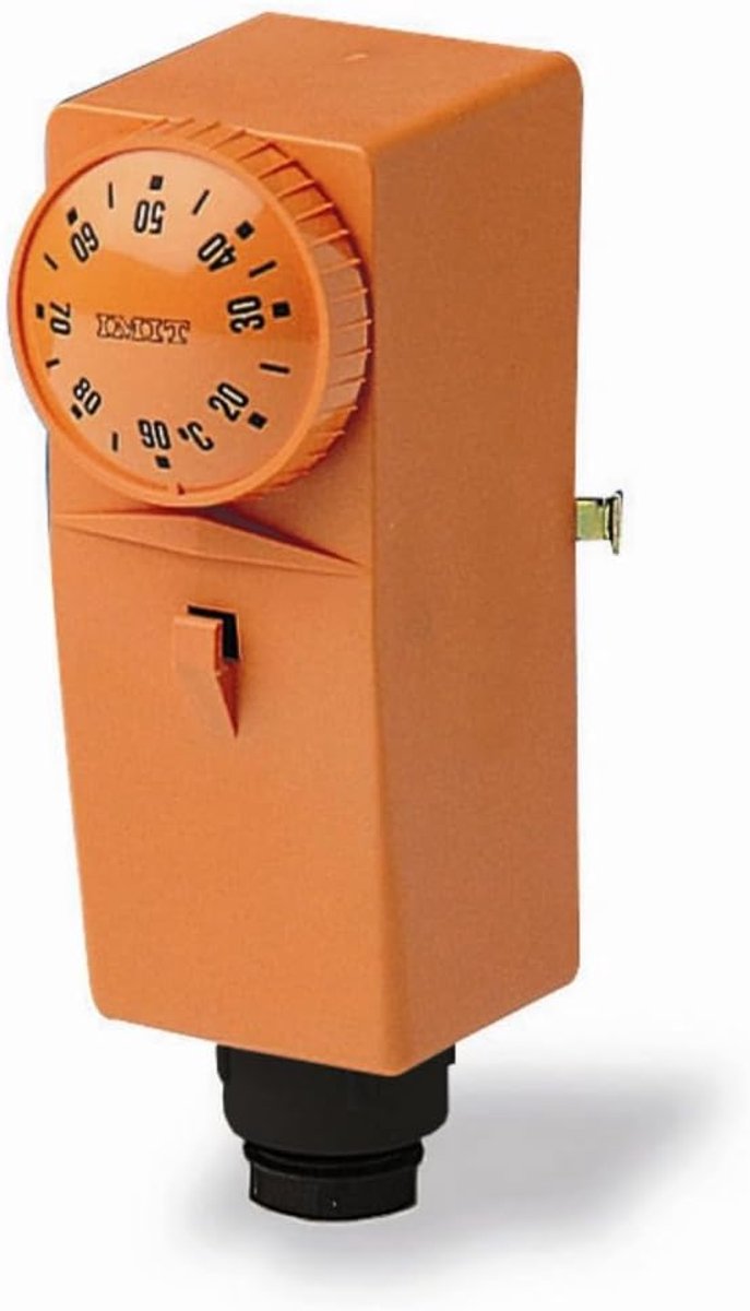 SnelShoppen - Tube Thermostaat voor Tubulaire Installatie 20-90 °C - Perfect voor Verwarming en Koeling - 1 Stuk - Betrouwbare Temperatuurregeling