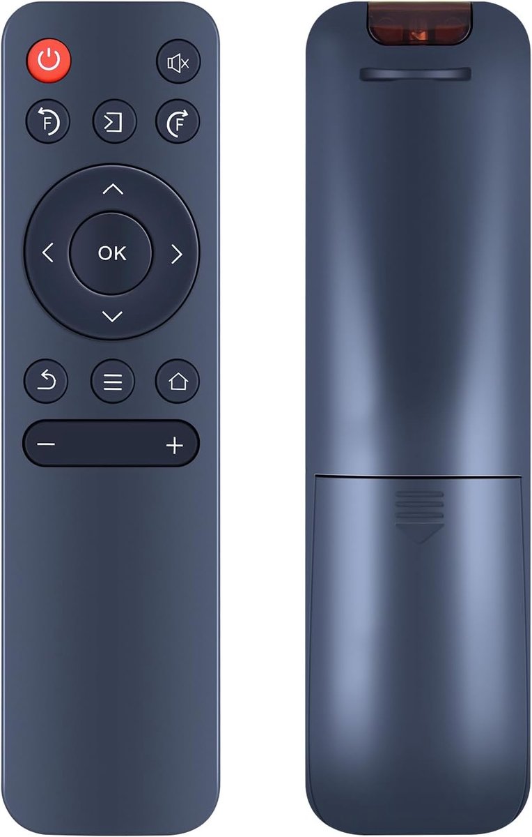 SnelShoppen - Vervangende Afstandsbediening voor Mini-Beamer, Projector, 1080P, Geen Installatie Nodig, Geschikt voor Kinderen en Senioren