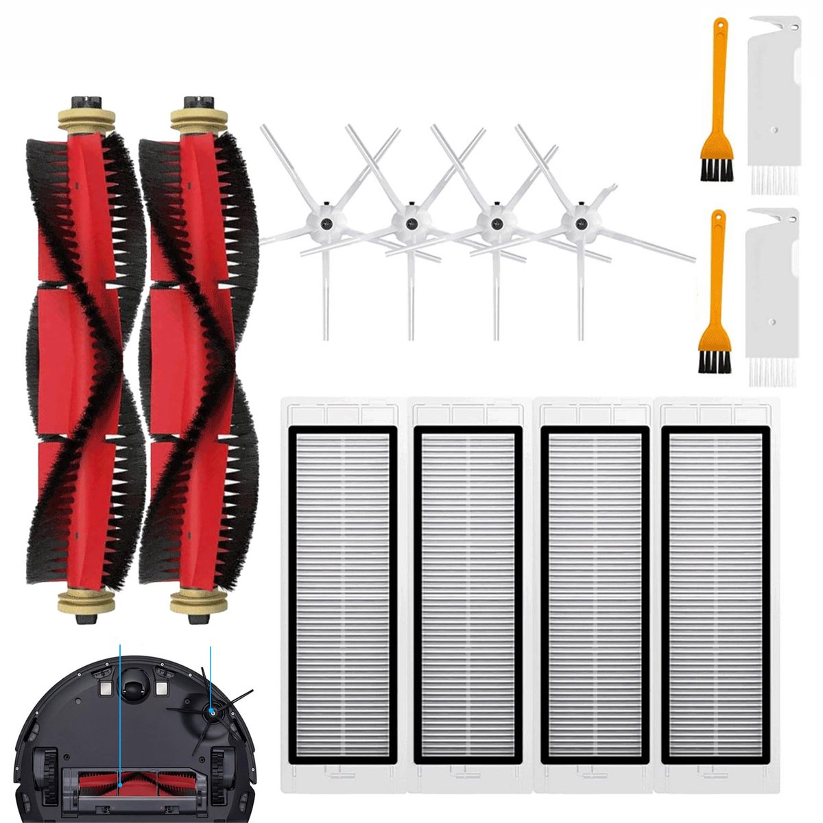 Accessoires voor robotstofzuigers Xiaomi RoboRock S5, S6, S5 Max, S6 MaxV, S6 Pure thumbnail 4