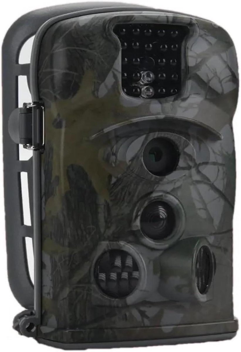 Wildcamera Fotoval - Trail Camera - Natuur Observatie - 940nm LED - 20MP 1080P - Zwart