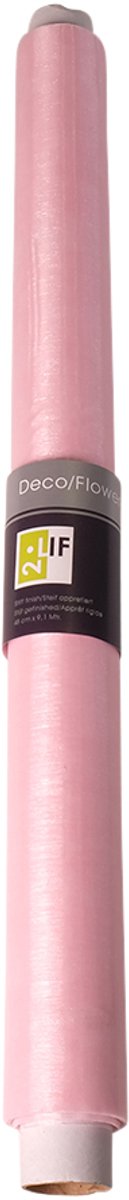 Organza Tafelband 3124 roze 48cmx9,1mtr