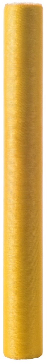 Organza Tafelband goud 30cmx3mtr (rolled)