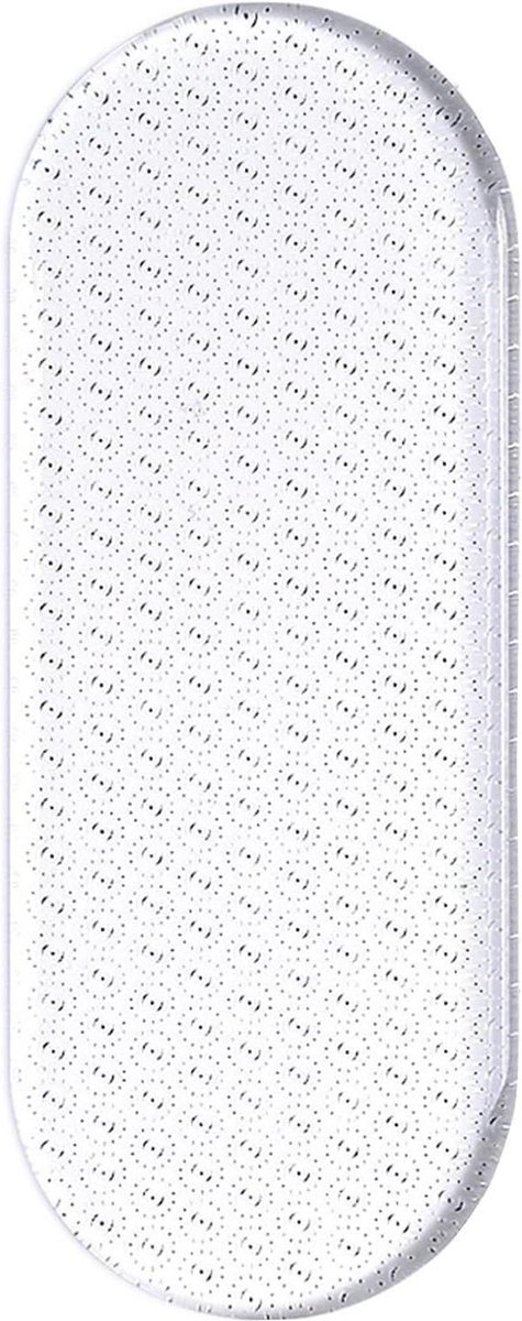 Glasvijl Voetverzorging - Huidverwijderaar Hiel - Zachte Hielen Krijgen - Nano Glas Coating - 10 cm - Transparant