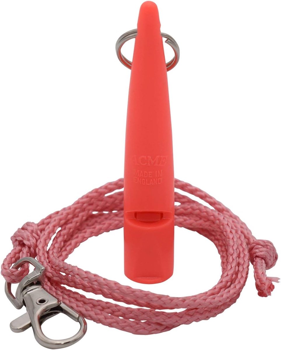 SnelShoppen - Dog Whistle met Strap - Sterke Geluid Frequentie 5900 Hz - Geschikt voor Sport, Jacht, Honden Training, Rescue Dogs - Trendy Kleuren