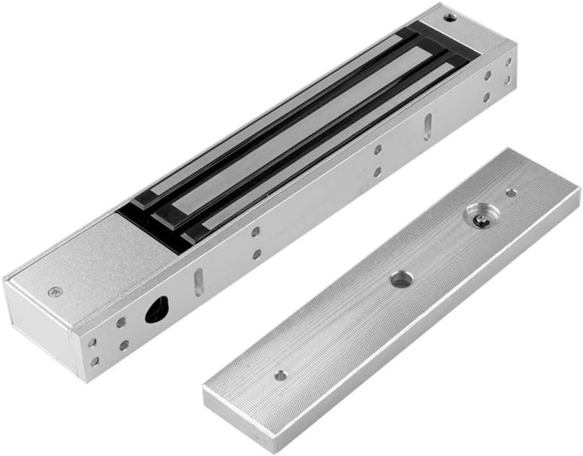 SnelShoppen - Waterproof Elektromagnetische Deurslot DC12V 280KG voor Toegangscontrole, Elektrische Deuropener 600lbs - Veiligheid en Efficiëntie voor
