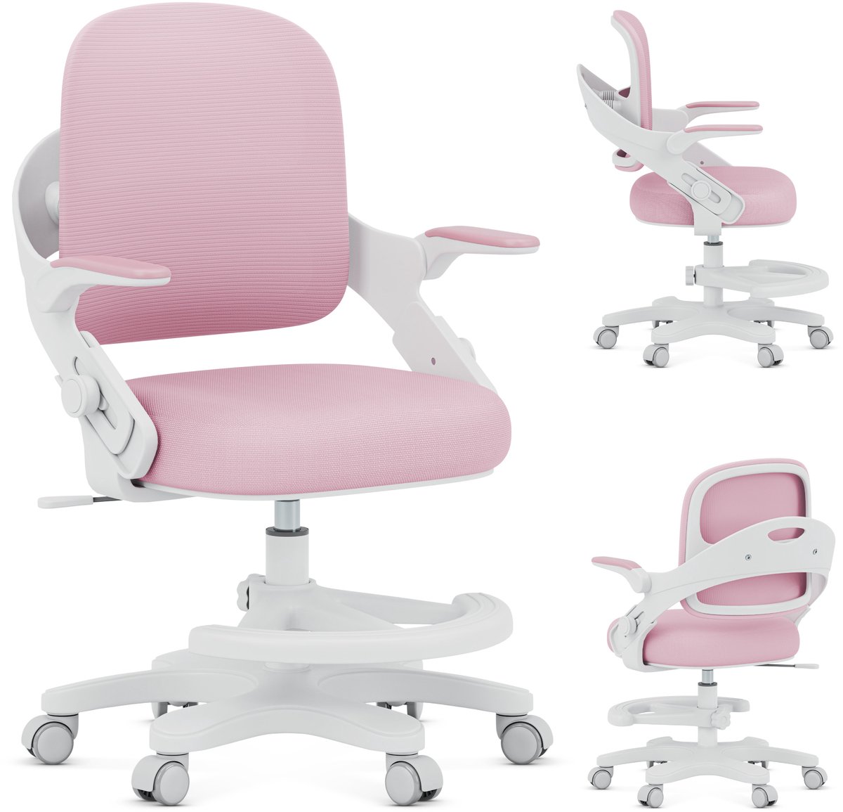 Mark Adler Junior 4.3 Ergonomische Bureaustoel Kind - Kinderstoel - Roze