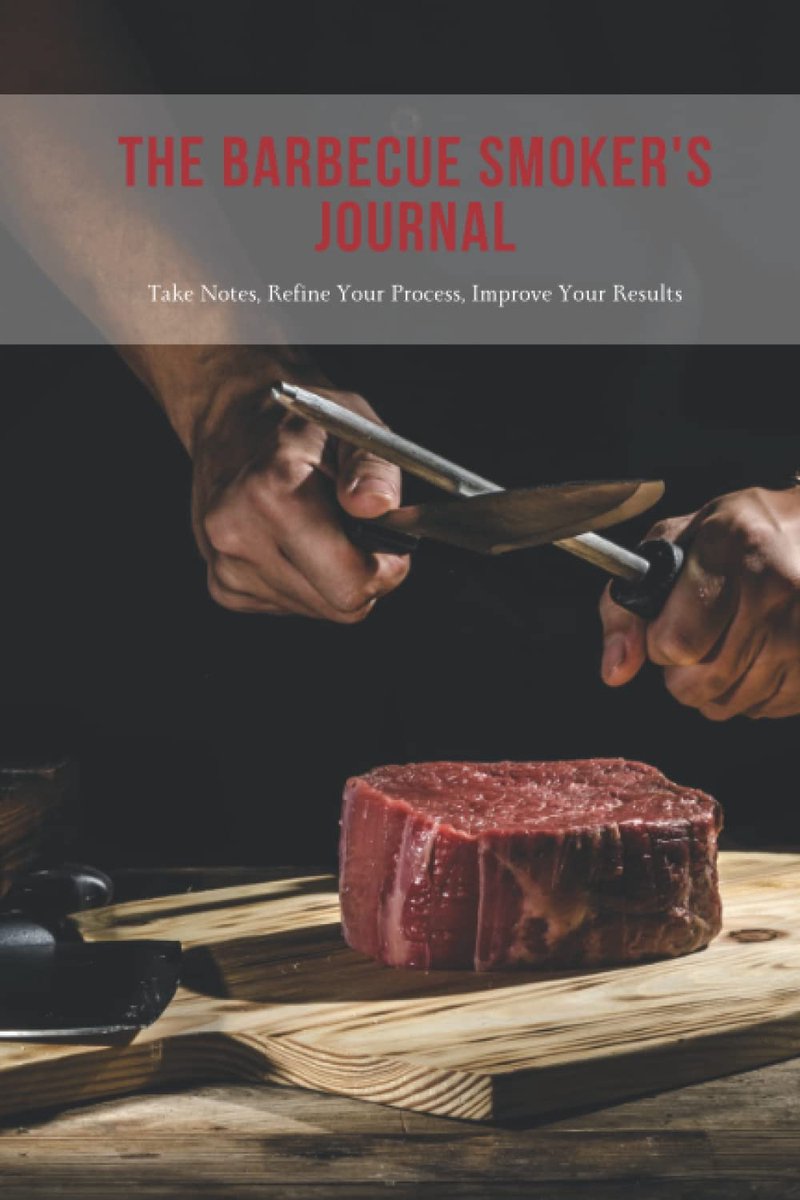 SnelShoppen - Barbecue Smoker's Journal | 120 Pagina's Notitieboek voor BBQ Enthousiastelingen | 6x9 Inch | Verbeter je Rooktechnieken en Resultaten |