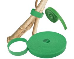 Magische Plantenbinder I Tape Voor Het Binden Van Planten I Vastzetten Van Boomtakken I Velcro Vape I Herbruikbaar I Klittenband I 3 Meter