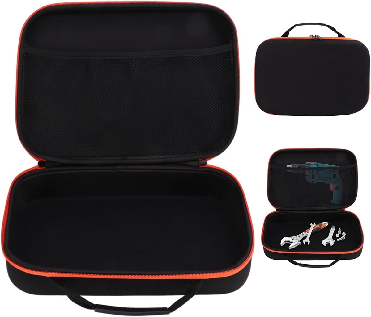 SnelShoppen - Oxford Fabric Tool Pouch - Tool Bag voor Gereedschap, Opslag Organizer voor Elektrische Slijpmachine en Boor - Maat S - 27x22x7 cm - Duu