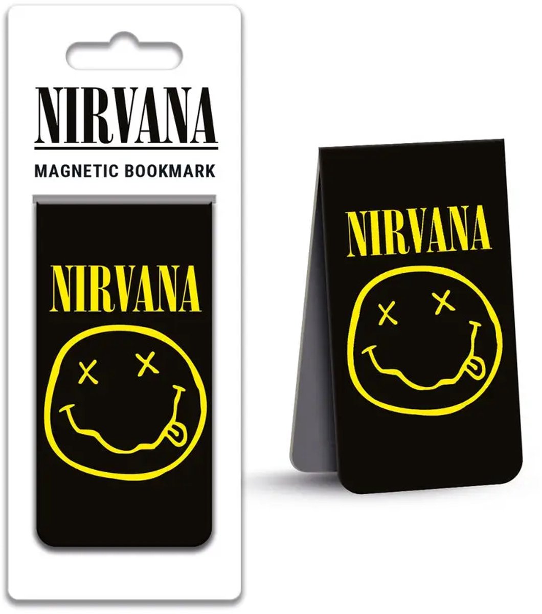 Nirvana - Smiley - Boekenlegger - Magnetisch
