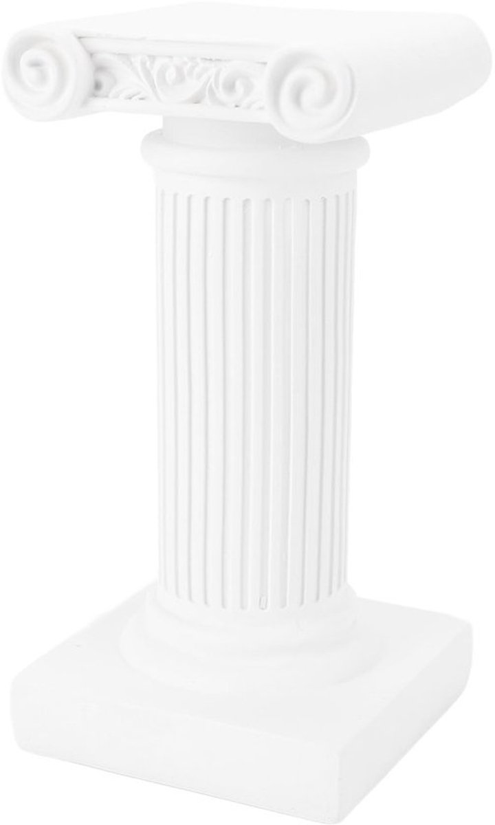 Kaarsenhouder Mini Romeinse Pilaar - Decoratie voor Huwelijksfeest - Griekse Kolom - Milieuvriendelijk Materiaal - Veilig en Geurloos - Prachtige Decoratie