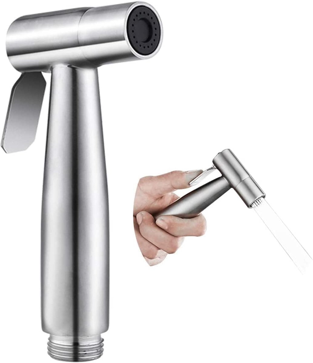 SnelShoppen - RVS Bidet Handdouche Spray Gun, Waterbesparende WC Douchekop met Handvat, Comfortabel en Gebruiksvriendelijk, Ideaal voor Thuisgebruik