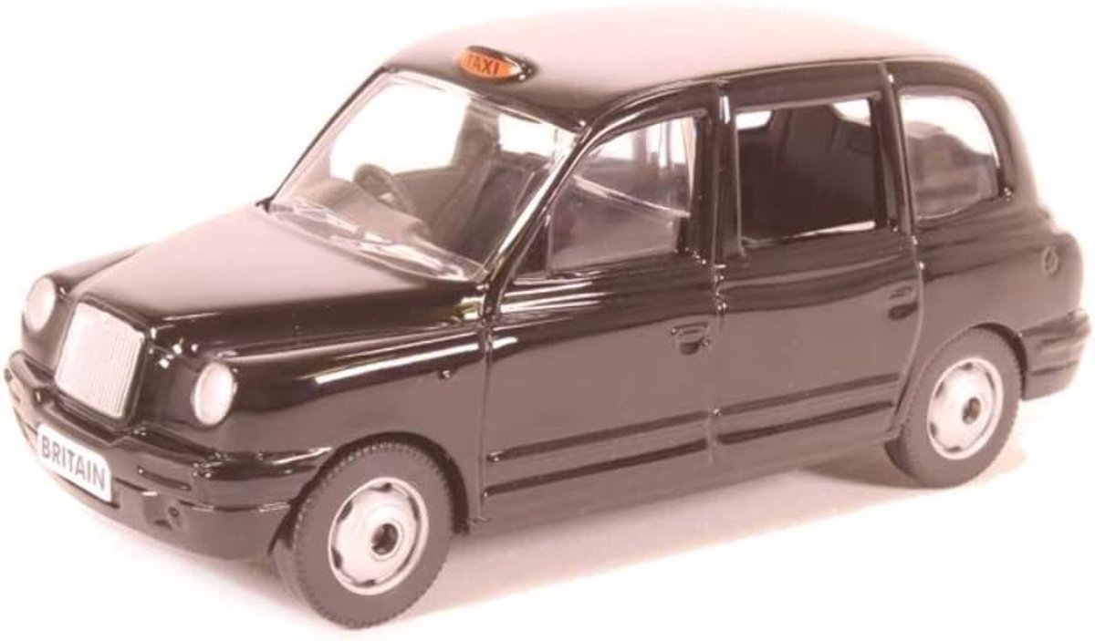 SnelShoppen - Best of British Taxi Model 1:36 - Gedetailleerd Gietmodel voor Verzamelaar - Perfect Cadeau voor Auto- en Londontaxi-liefhebbers