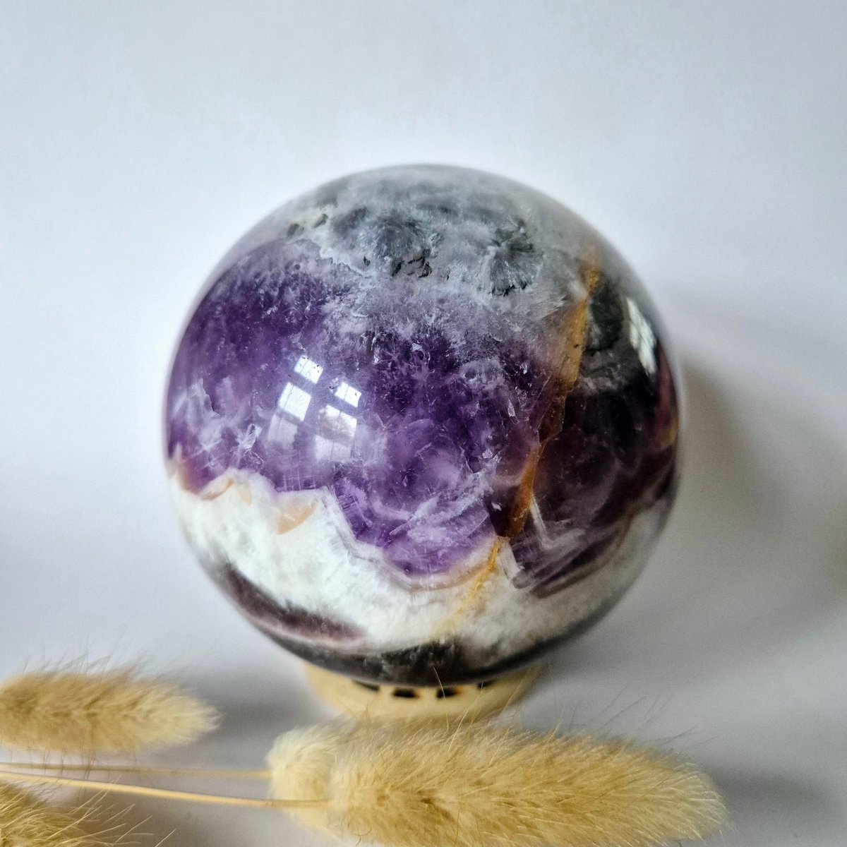 XL Dream Amethist Edelsteen Bol – 90 mm (1100g) | Spirituele Edelsteen voor Rust en Balans Statement Piece