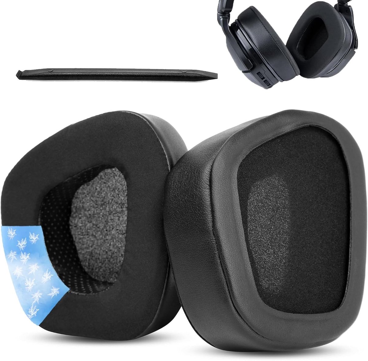 Vervangende oorkussens voor gamingheadsets met verkoelende gel, geschikt voor Turtle Beach Stealth 600 Gen 2, 600 Gen 2 MAX en 500 XB
