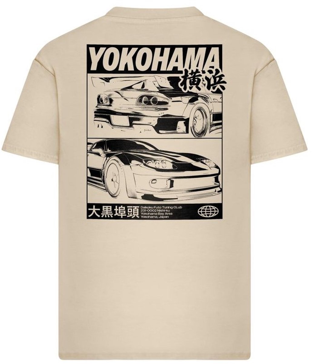 Mister Tee T-shirt Yokohama Race Whitesand