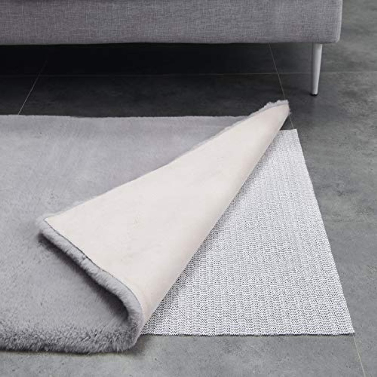 PromoHome Antislipmat Vloerkleed 180x180 cm - Universele Ondertapijt voor Tapijt, Badkleed, Lade & Kofferbak - Antislip Ondertapijt Stoppers - Snijdbaar & Geschikt voor Vloerverwarming