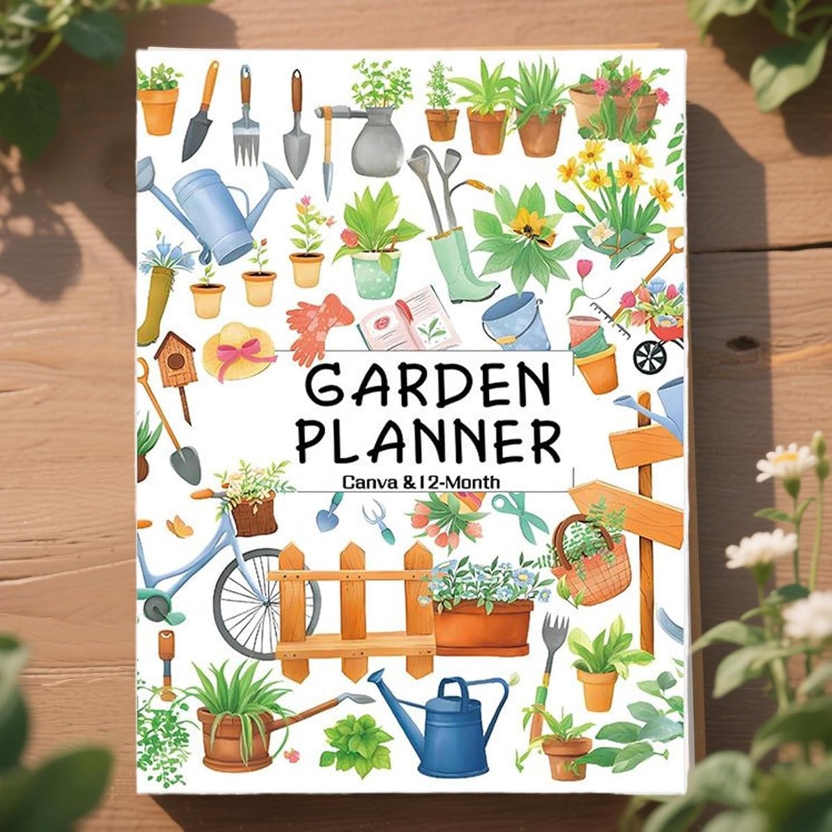 Tuinplanner Agenda - Tuinboek Planten - Efficiënt Tuinieren - Ruimte Optimalisatie Systeem - 258 x 21 cm - Niet gespecificeerd — cadeau in Kalenders & Planners - foto 2
