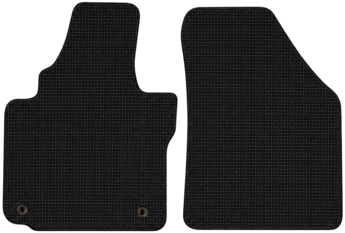 Automatten Volkswagen Caddy III/IV 2004-2020 - Rubber - Perfecte pasvorm - 2-delig