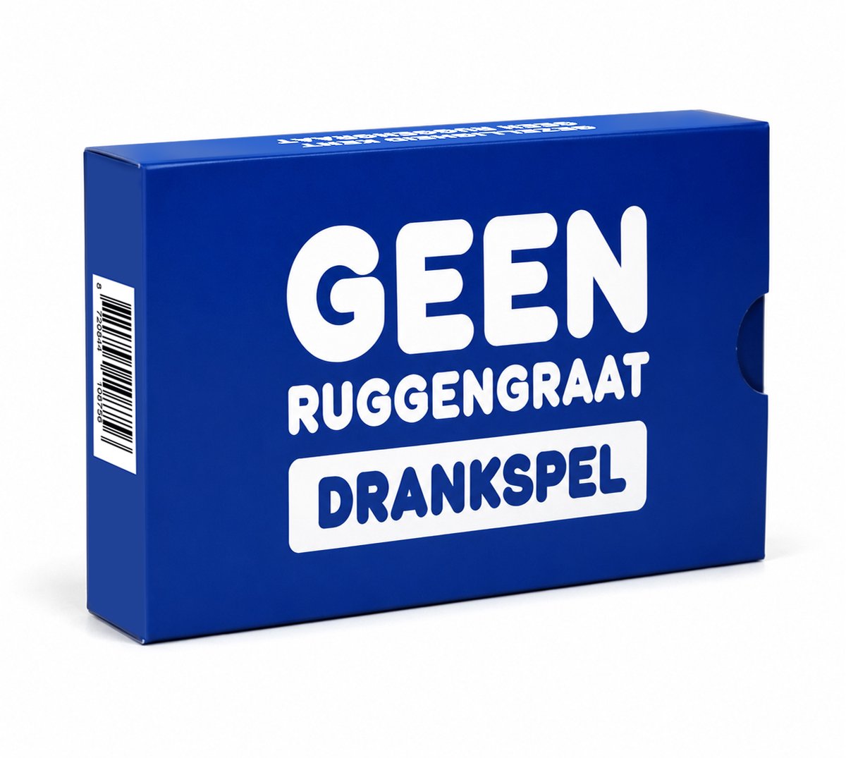 Geen Ruggengraat Drankspel - Hét escalatie kaartspel - 55 Kaarten voor zuipen, zoenen & grenzeloze spijt - Kaartspel voor studenten & drankorgels