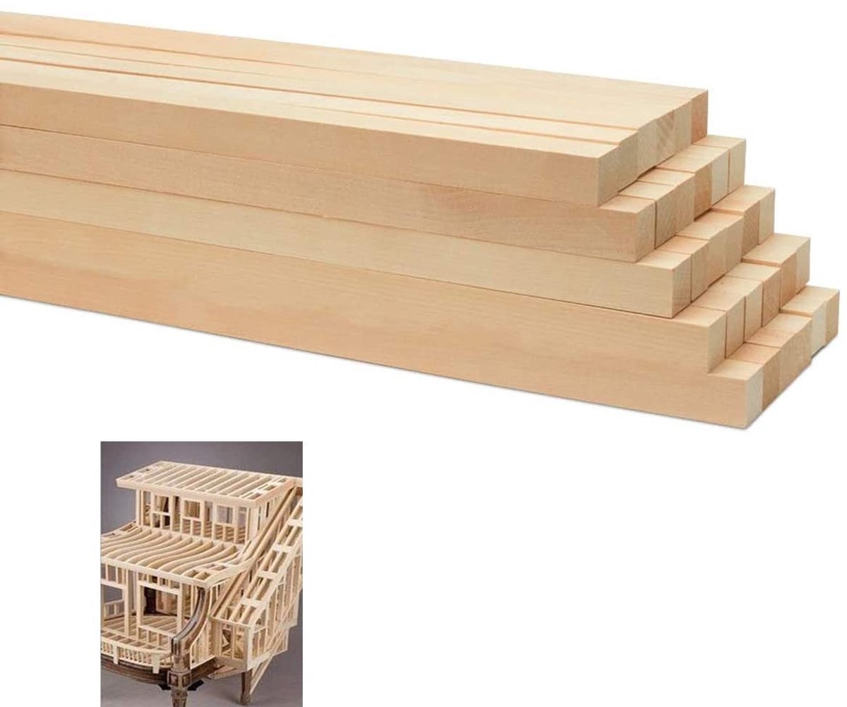 Omgoods - 30 Stuks Houten Stokken - Onbehandeld Verven en Knutselen