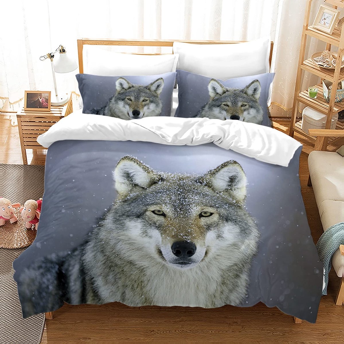 Omgoods - Microfibre Duvet Cover en Kussensloop Set voor Tieners