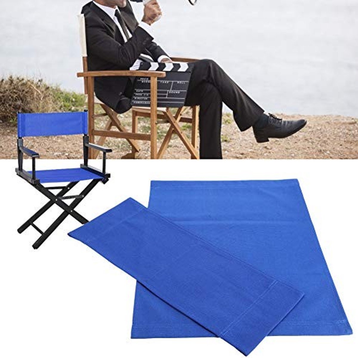 Omgoods - Vervangende canvas voor regisseursstoelen - Duurzaam en praktisch