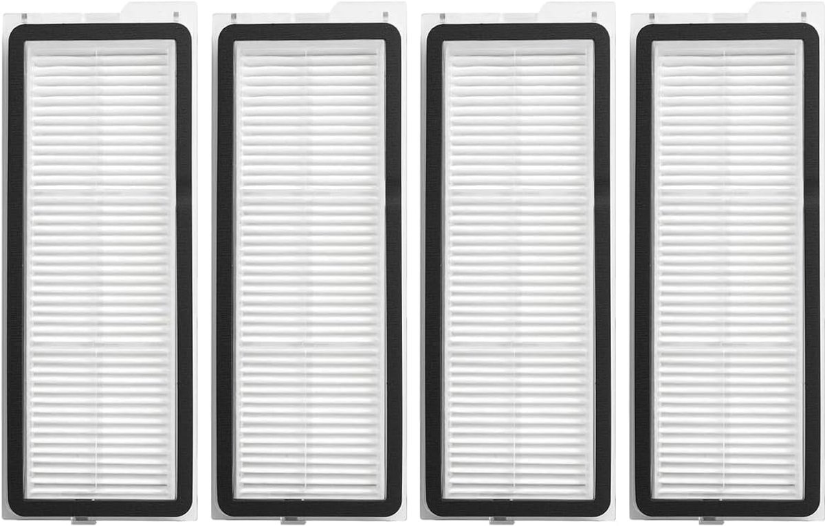 Accessoires voor Roborock qrevo S, 4 Filteronderdelen voor Qrevo Pro, Curv, QV 35A, QV 35S, Edge, S5V, Plus MaxV E11 Vervangingsfilter