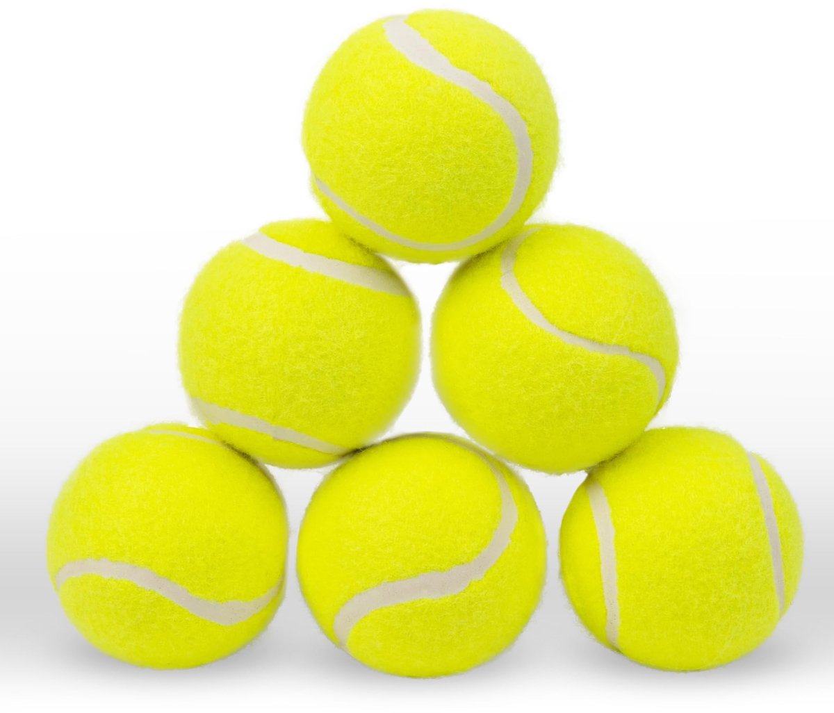 Omgoods - Tennisbal Speelgoed - 6 Stuks van 2.5 Inch voor Apporteren