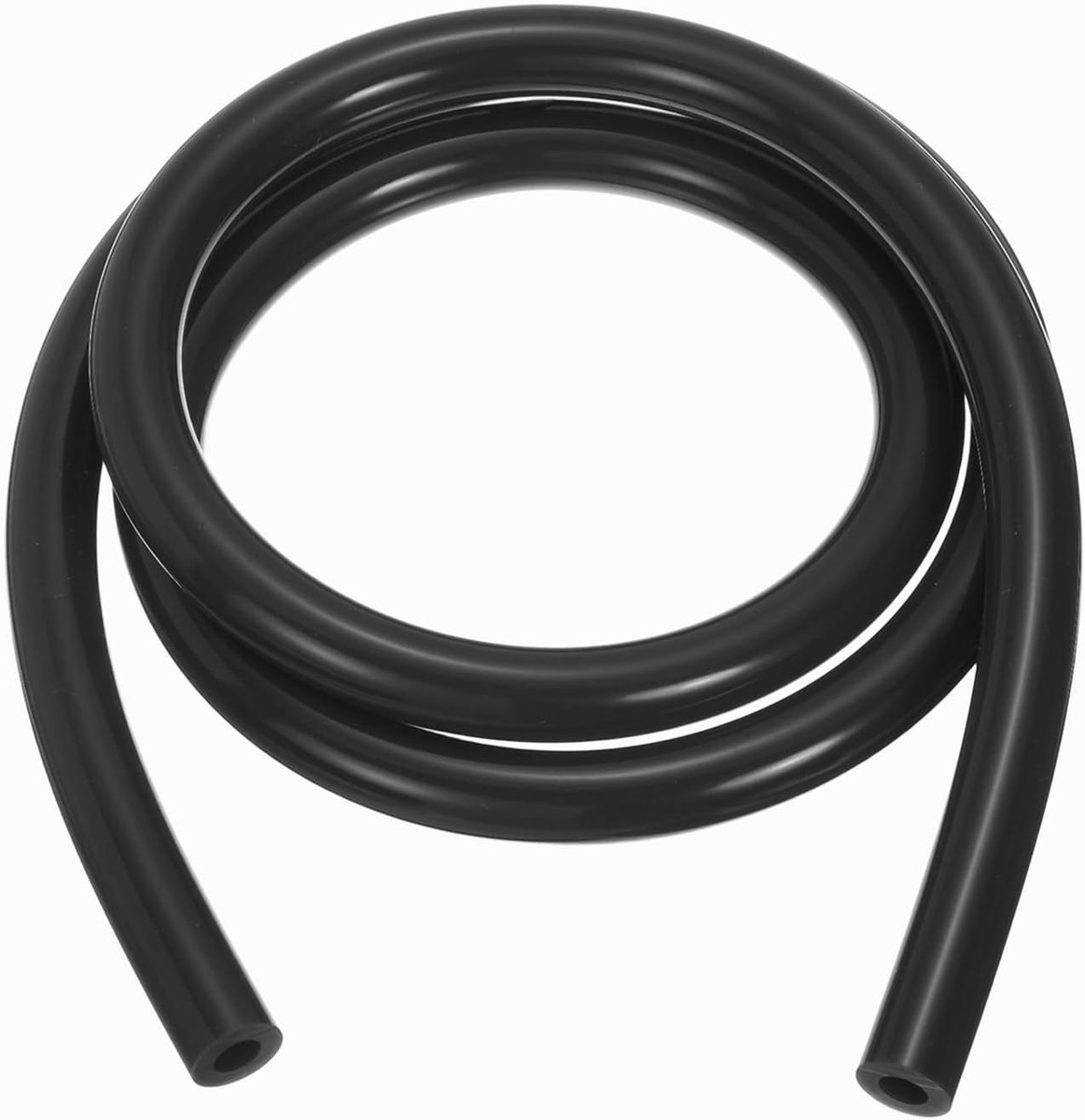 5mm ID x 11mm OD siliconen slang 1m hoogtemperatuur siliconen luchtslang druppelirrigatieslang voor thuisbrouwen wijn bierleiding en aquaponics zwart