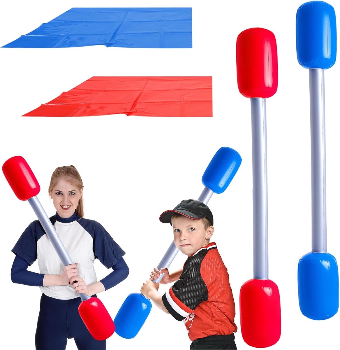 Opblaasbaar gladiatorspeelgoed, opblaasbaar speelgoed voor kinderen, outdoor, spellen voor kinderen, tuin, strandspelletjes voor kinderen, gladiatorspel buiten, speelgoed voor kinderen