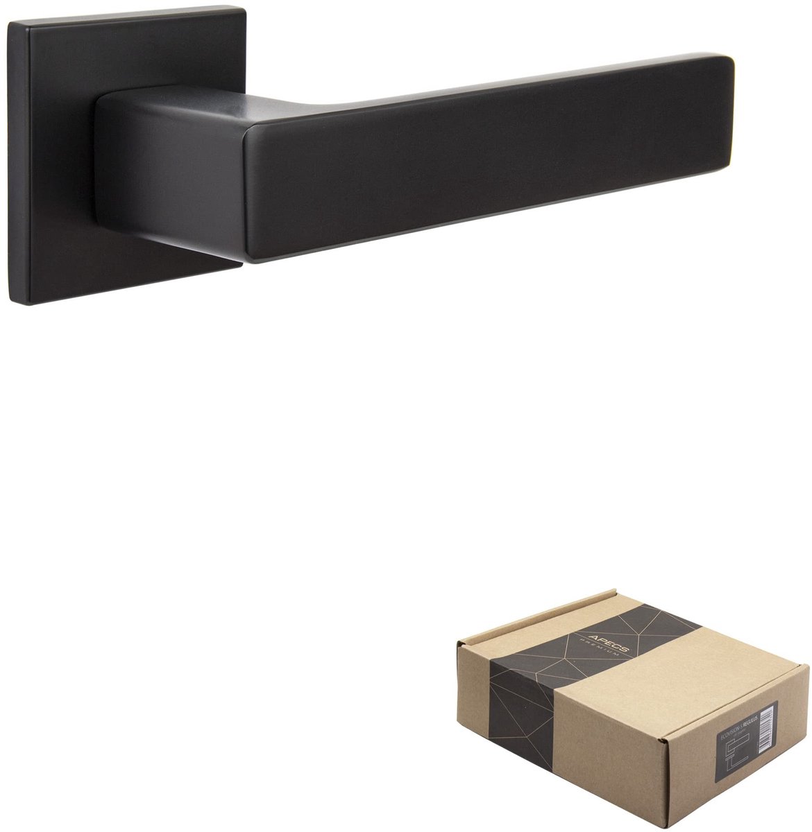 Omgoods - Deurhandgreep - Zwart Matt Modern Deuraccessoire
