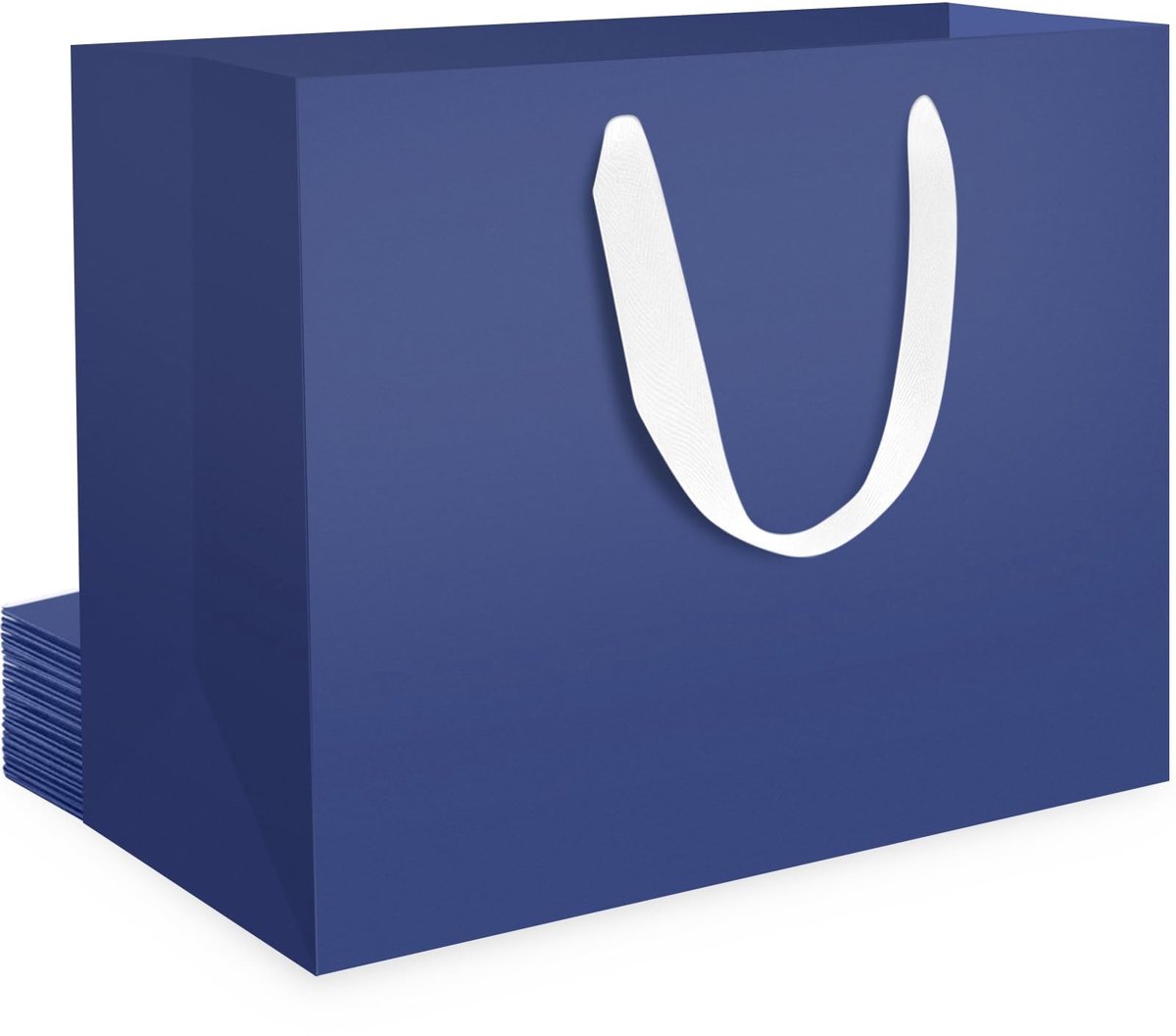 Omgoods - Geschenkzakken Blauw - Grote Verpakking van 10 Stuks