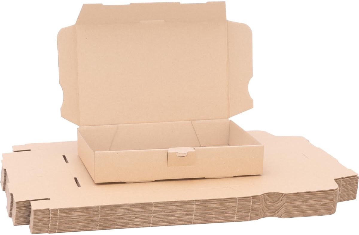 Omgoods - Maxi Verzenddozen 240 x 160 x 45 mm - Ideaal voor Documenten en Kleine Elektronica
