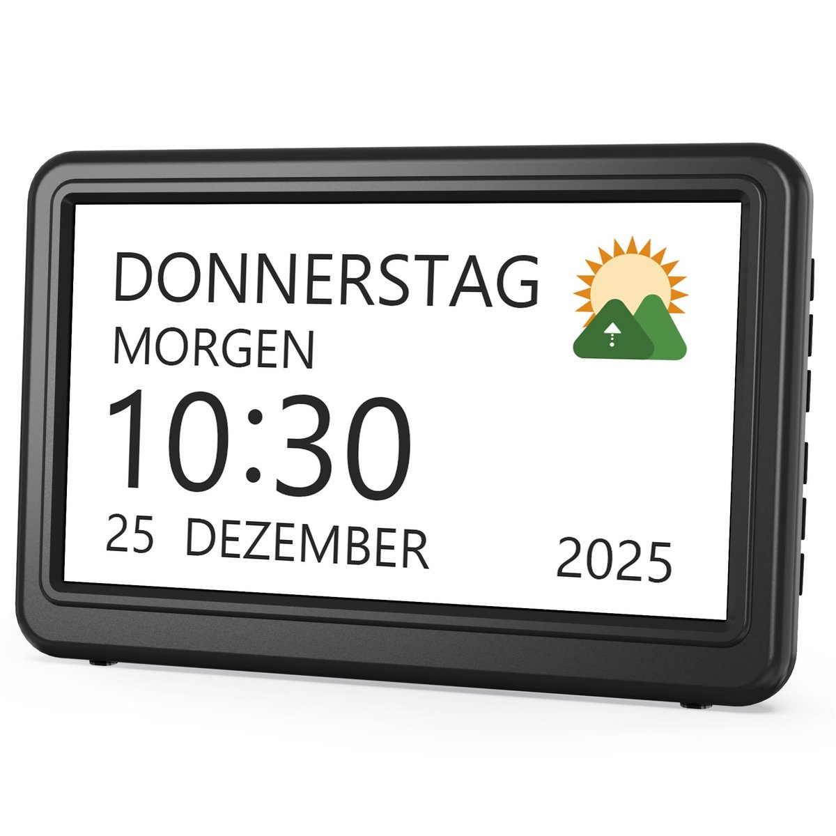 Omgoods - Digitale Kalender Alarmklok met 20 Herinneringen en 12 Themas