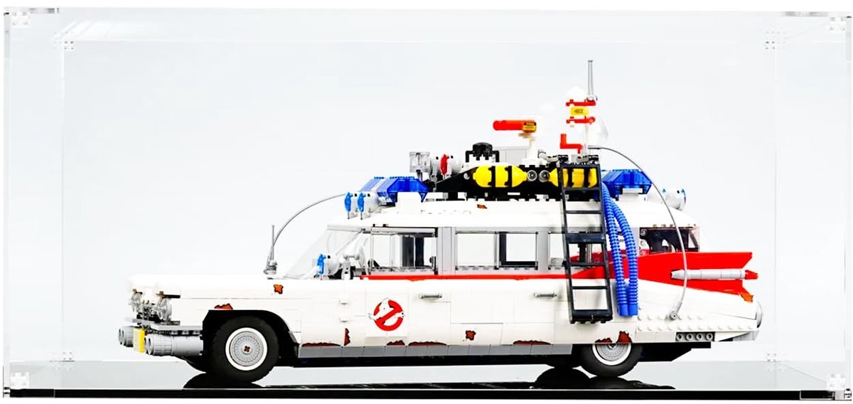 Omgoods - Acryl Display Case voor Lego Icons Ghostbusters ECTO-1 - Stofdicht