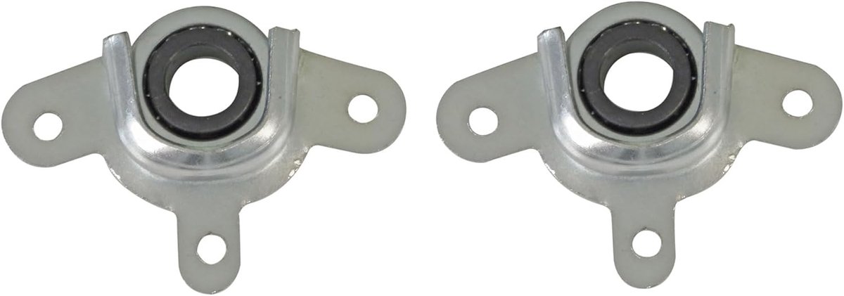 - Verzinkte stalen steun en lager voor rolluikassen - Onderdelen die beweging vergemakkelijken en wrijving verminderen - Afmetingen: 57 x 28 mm - Diameter Ø28 mm