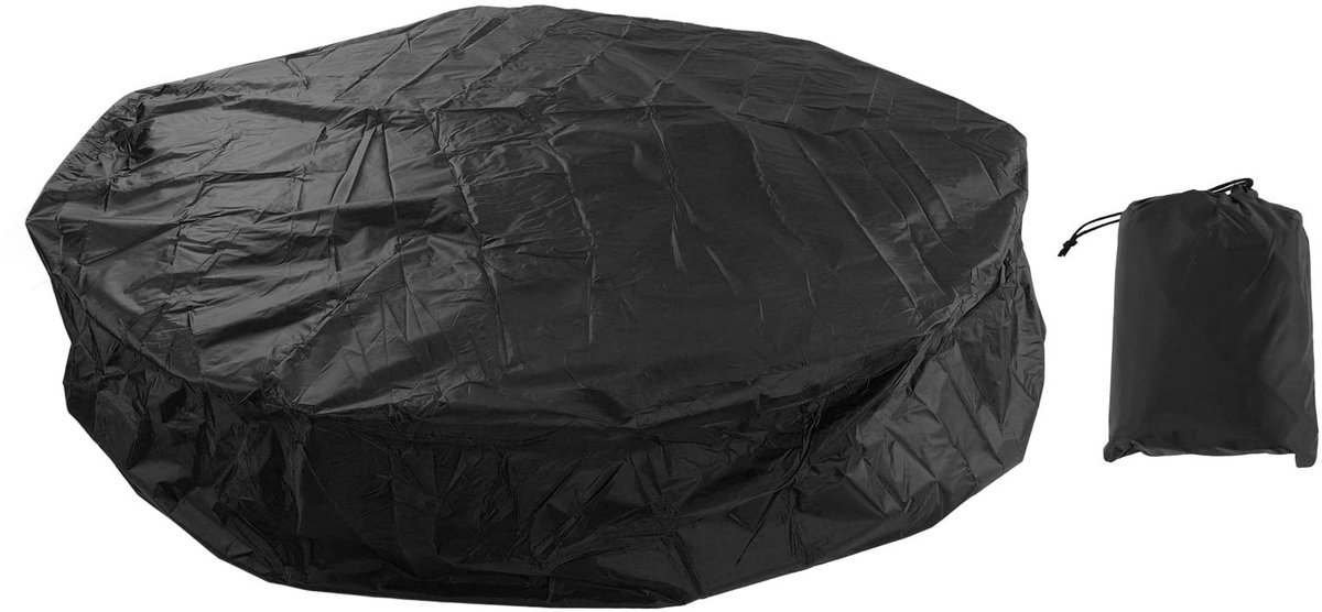 Omgoods - Outdoor Hot Tub Cover voor Inflatable Spa - Waterdichte Bescherming (210x30cm)