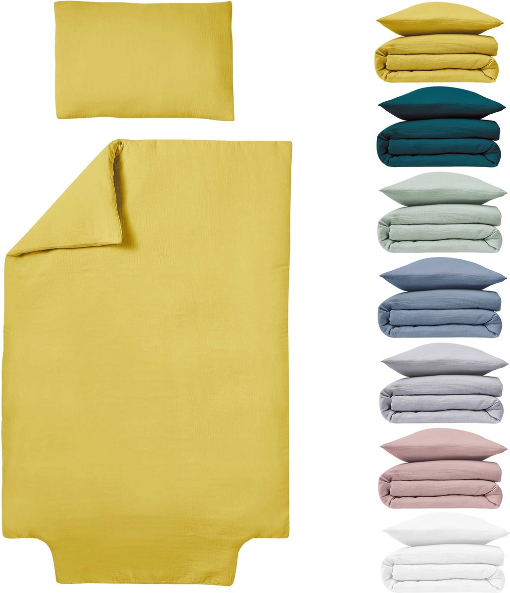 Omgoods - Dekbedovertrekset 100 x 140 cm met Kussensloop 40 x 60 cm