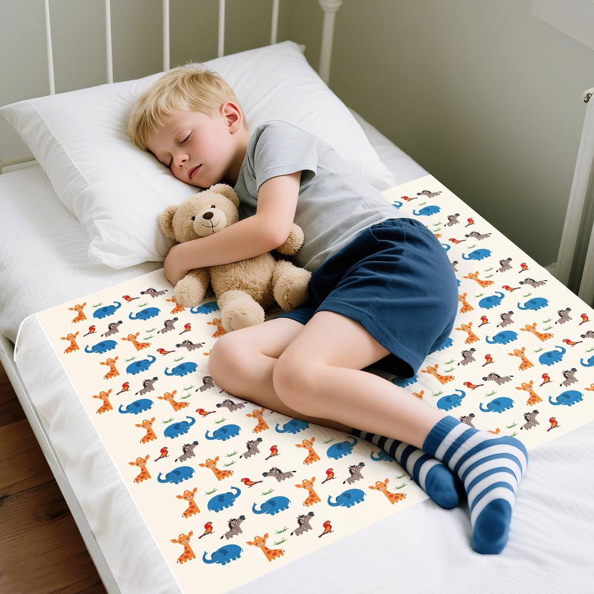 Omgoods - Waterdichte Verschoonmat voor Baby - Herbruikbaar en Ademend
