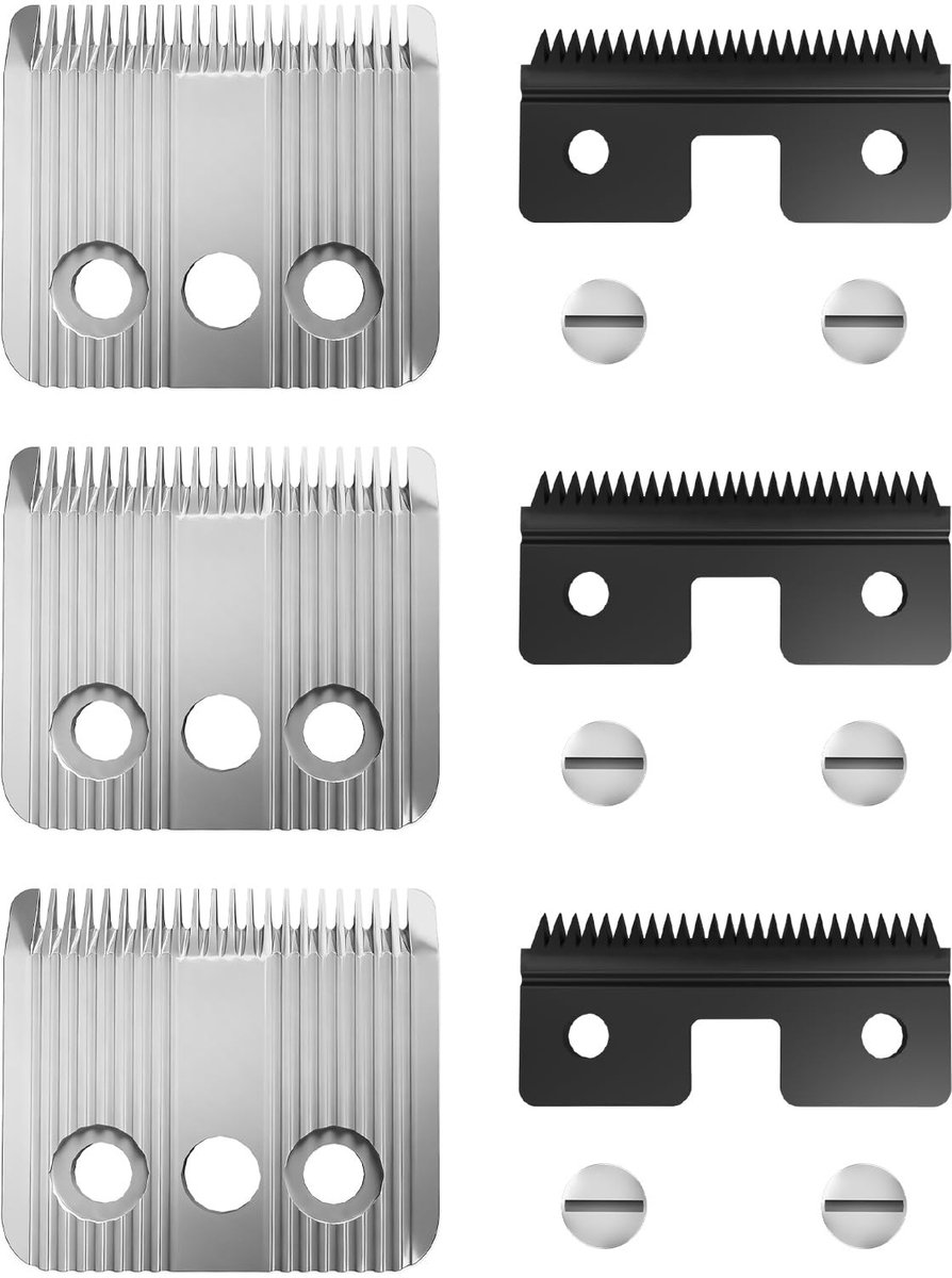 Omgoods - Star Blade Reservemesjes voor Moser 1230 Grasmaaier - Set van 3