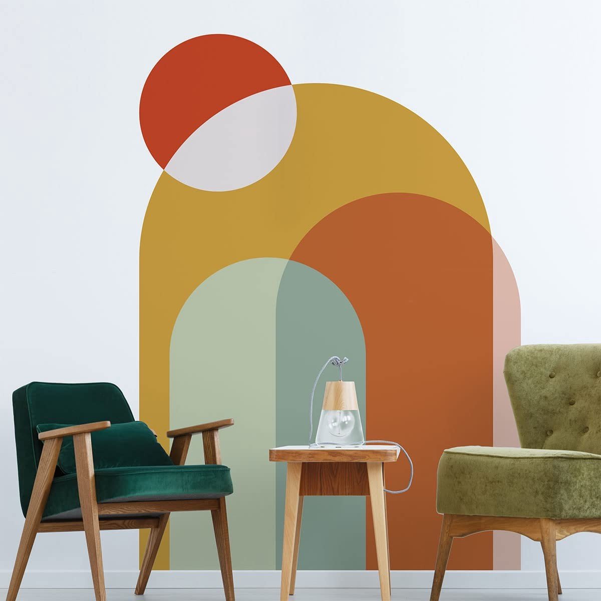Omgoods - Non-woven Behang Pre-Gelijmd Muren - du CRÉPUSCULA 250 x 120 cm