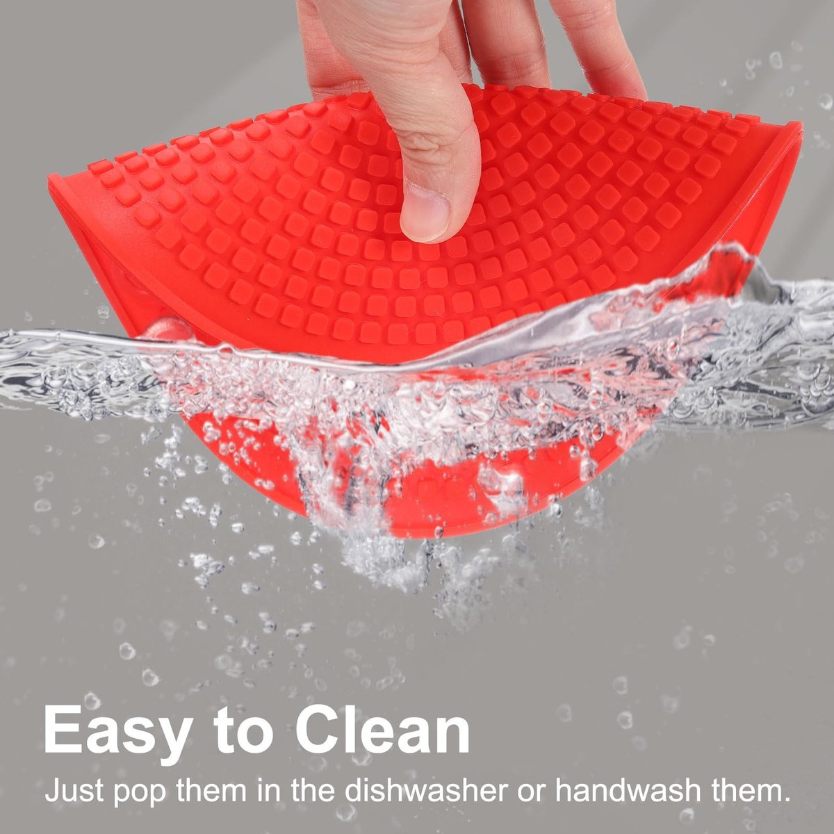 Omgoods - 2 Stuks Silicone Onderzetters voor Hete Potten - Hittebestendige Pot Holders 22cm
