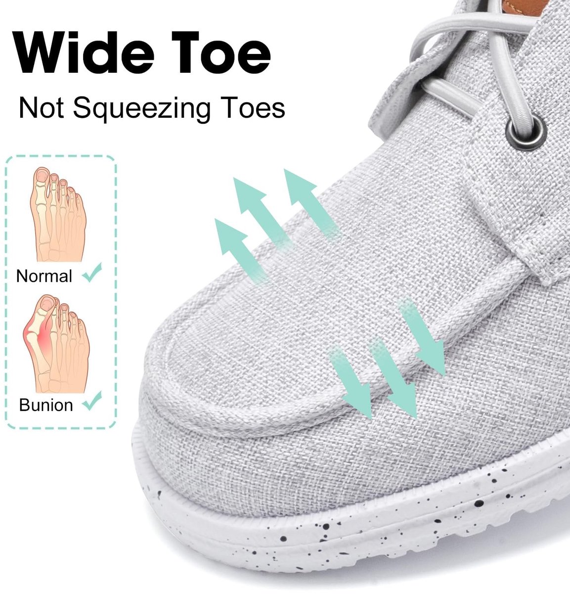 Omgoods - Dames Slip-On Schoenen met Arch Support voor Casual Gebruik