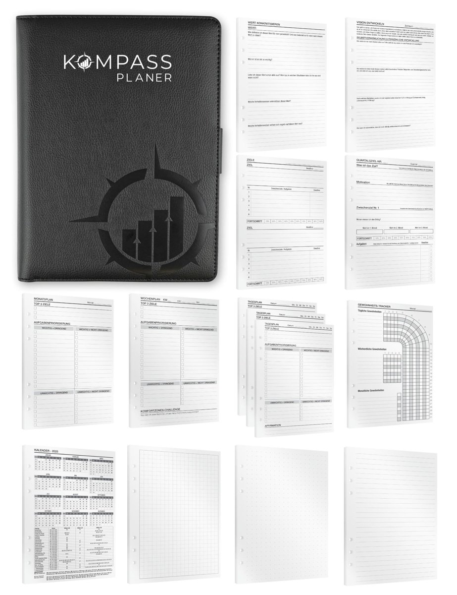 Omgoods - Herbruikbare A5 Ringband Planner - Focus, Productiviteit en Organisatie